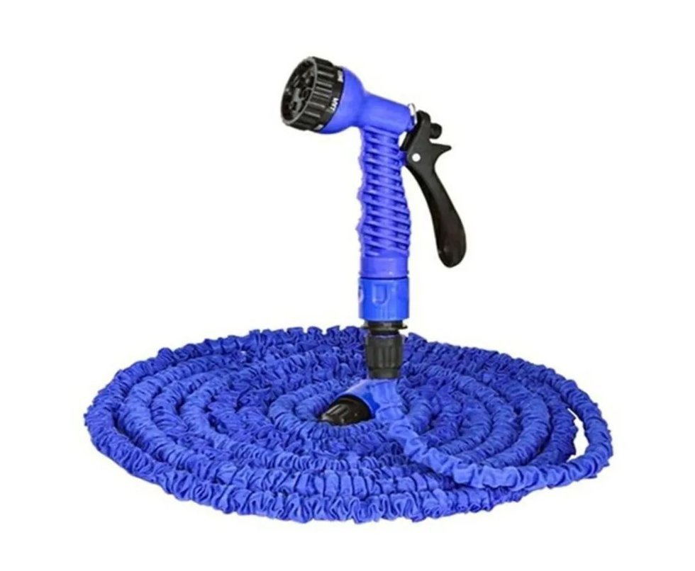 Mangueira Magica 15 Metros Com Esguicho E Conectores - Fixxar