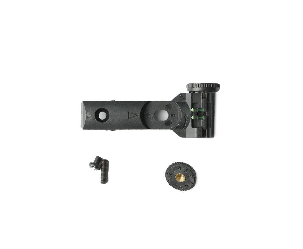 Conjunto Alça De Mira Carabina Spring West/black B3-3 Spa - Peça Original