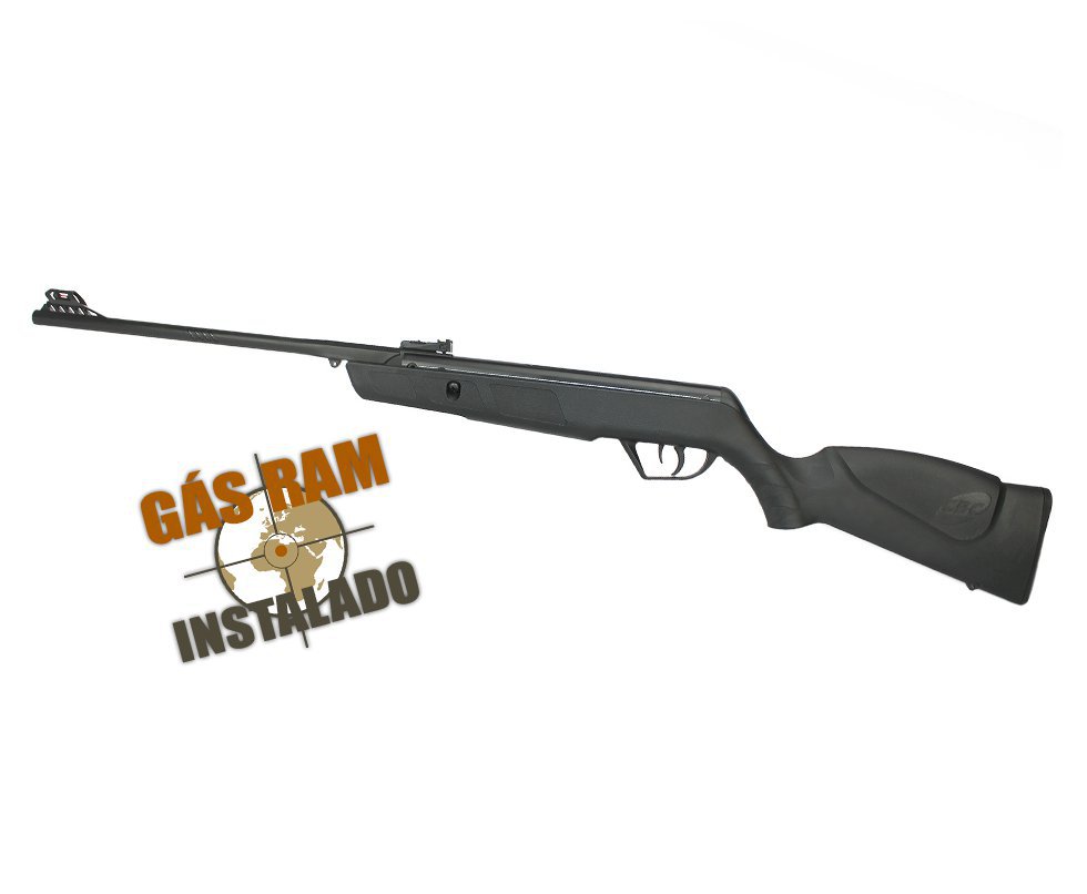 Carabina De Pressão Cbc Ag10 5,5mm Gas Ram Instalado 50kg