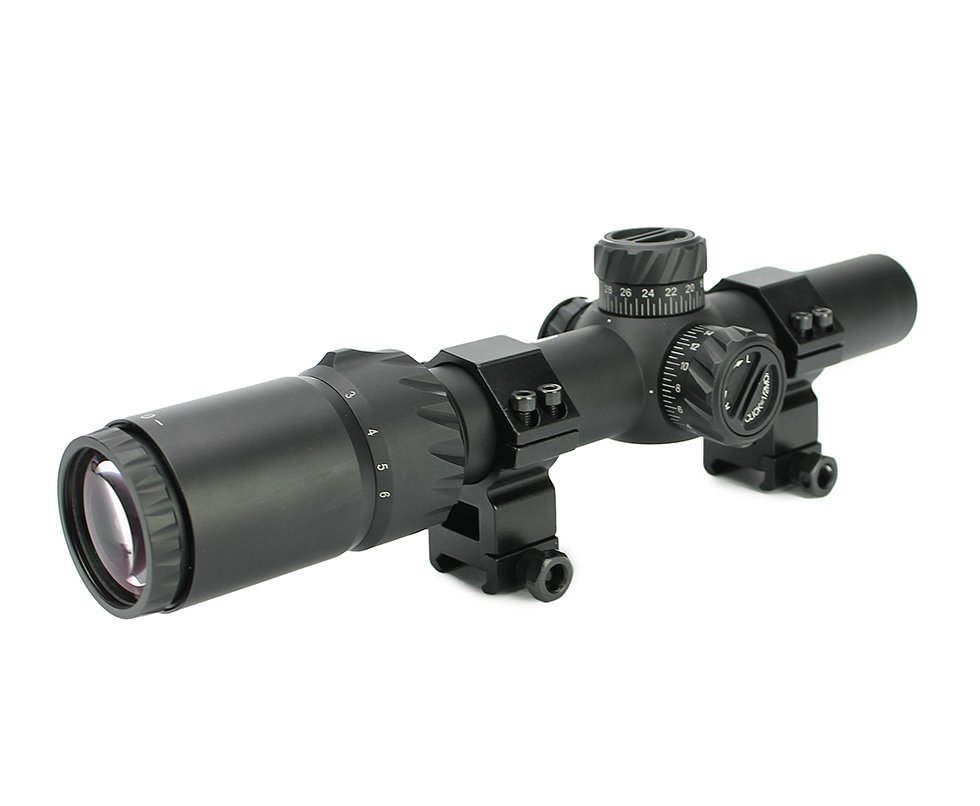 Luneta Evo Lpvo 1-6x24 Bdc Ir - Hd Series Para Armas De Fogo