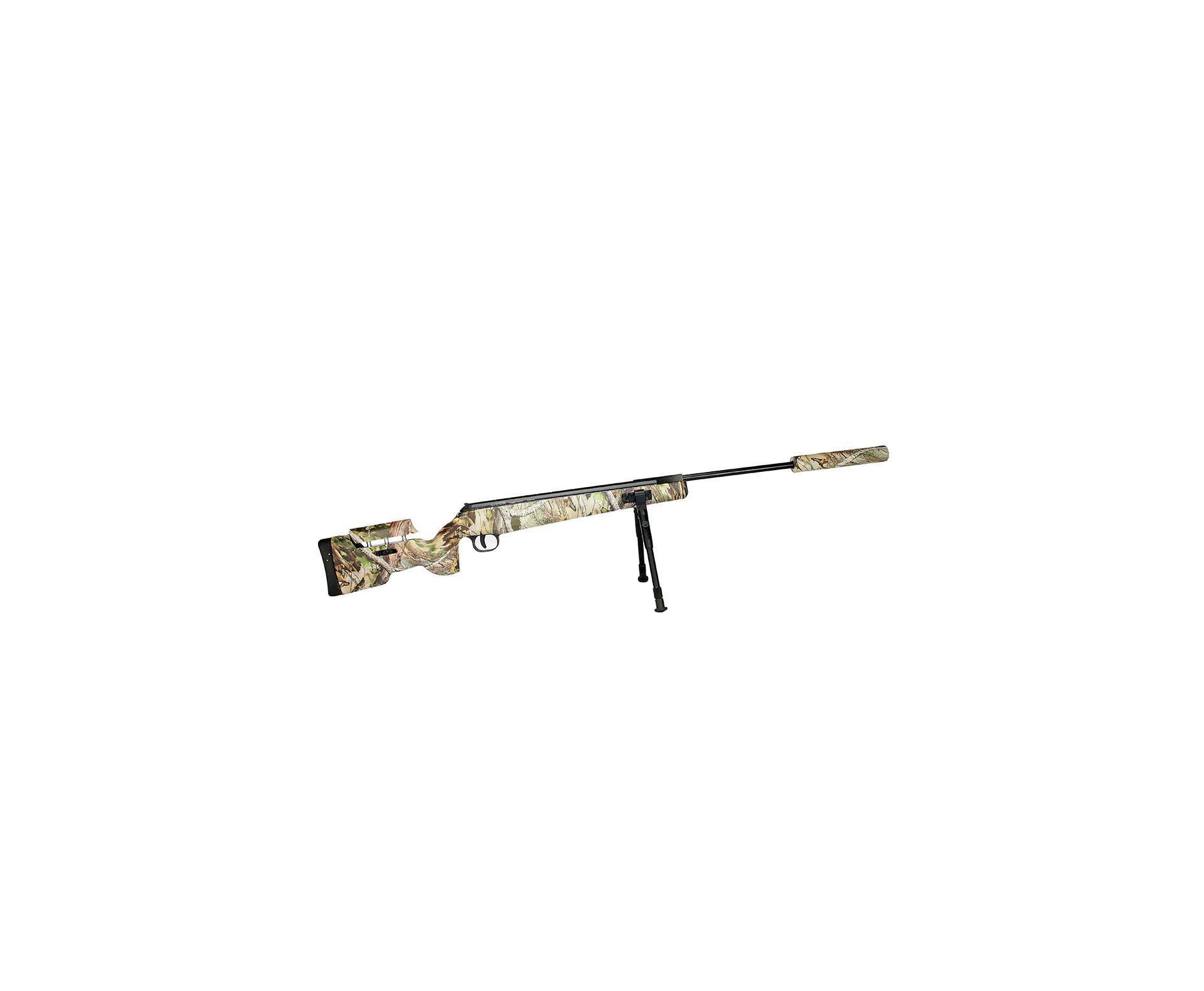 Carabina De Pressão Eagle Camo 1250 Sniper Gas Ram 70kg 4.5mm Qgk By Spa