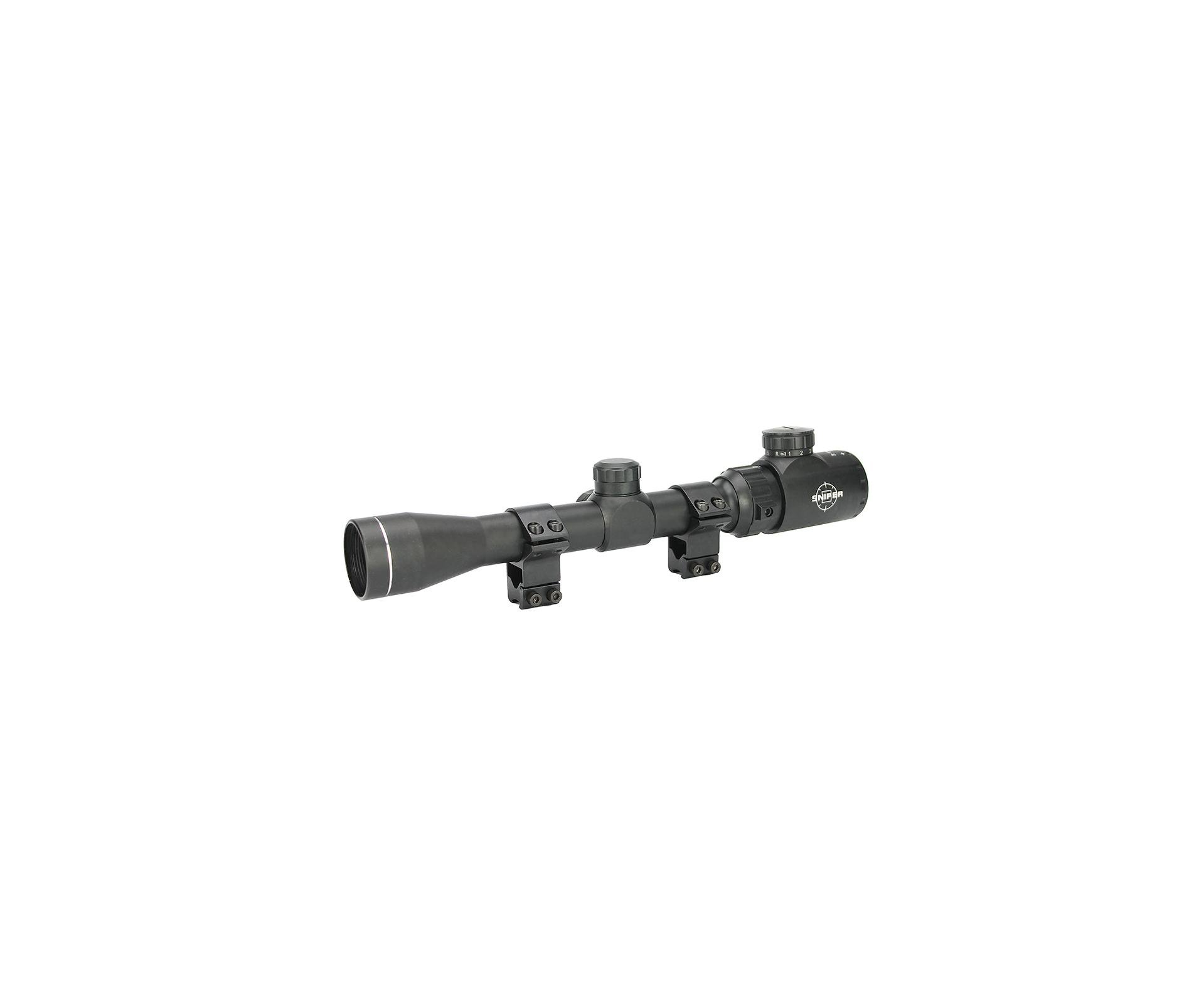 Luneta 3-9x32 Eg Sniper Com Reticulo Luminoso