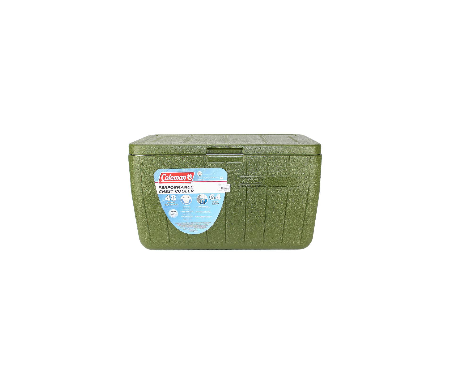 Caixa Térmica Coleman 48qt/45,4l Verde Oliva