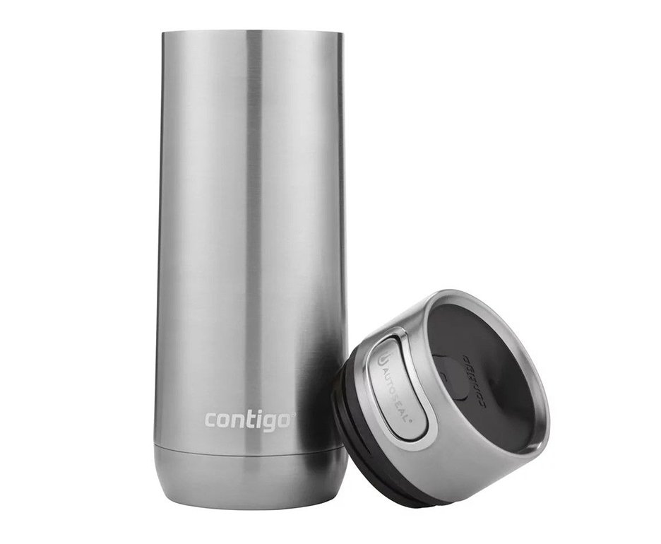 Squeeze Térmico Contigo Luxe Autoseal 473ml - Inox