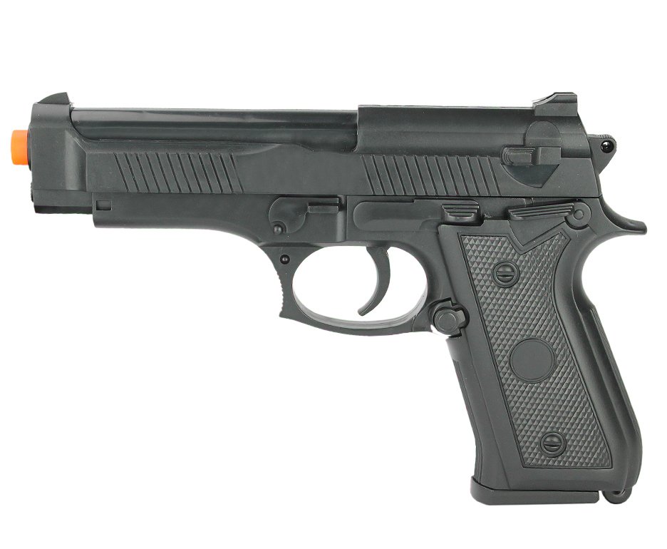 Pistola De Airsoft Vg P92-038 Polímero Mola 6mm