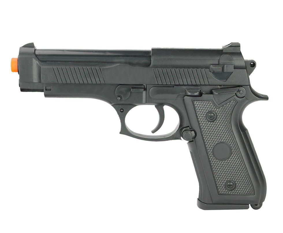 Pistola De Airsoft Vg P92-038 Polímero Mola 6mm