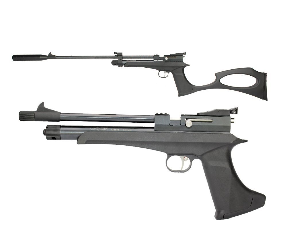 Carabina De Pressão Cp2 Cobra Hibrida Co2 Cal 5,5mm Qgk By Spa
