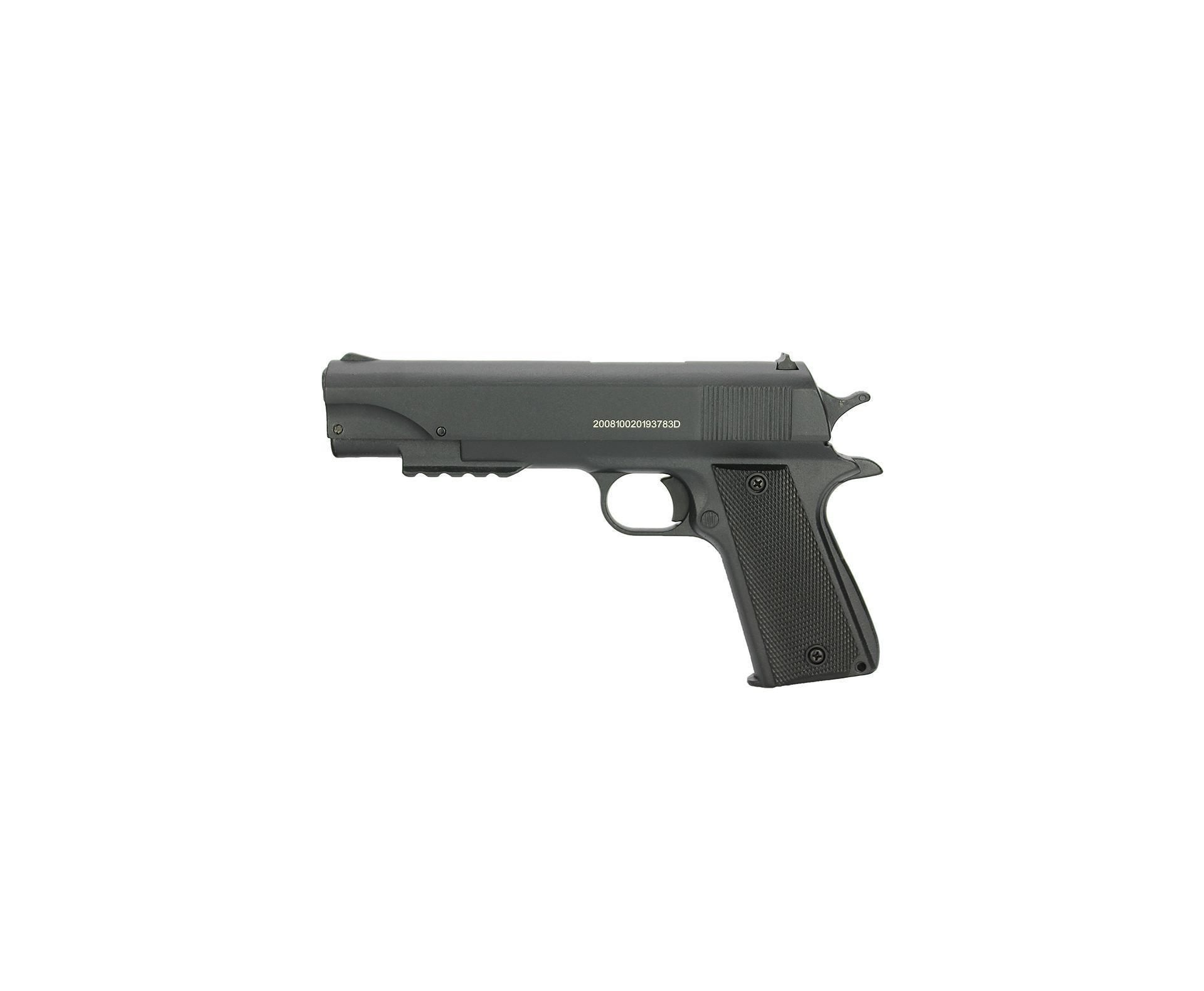 Pistola De Pressão Fox Black Multi Pump Cal 5,5mm  Qgk By Spa