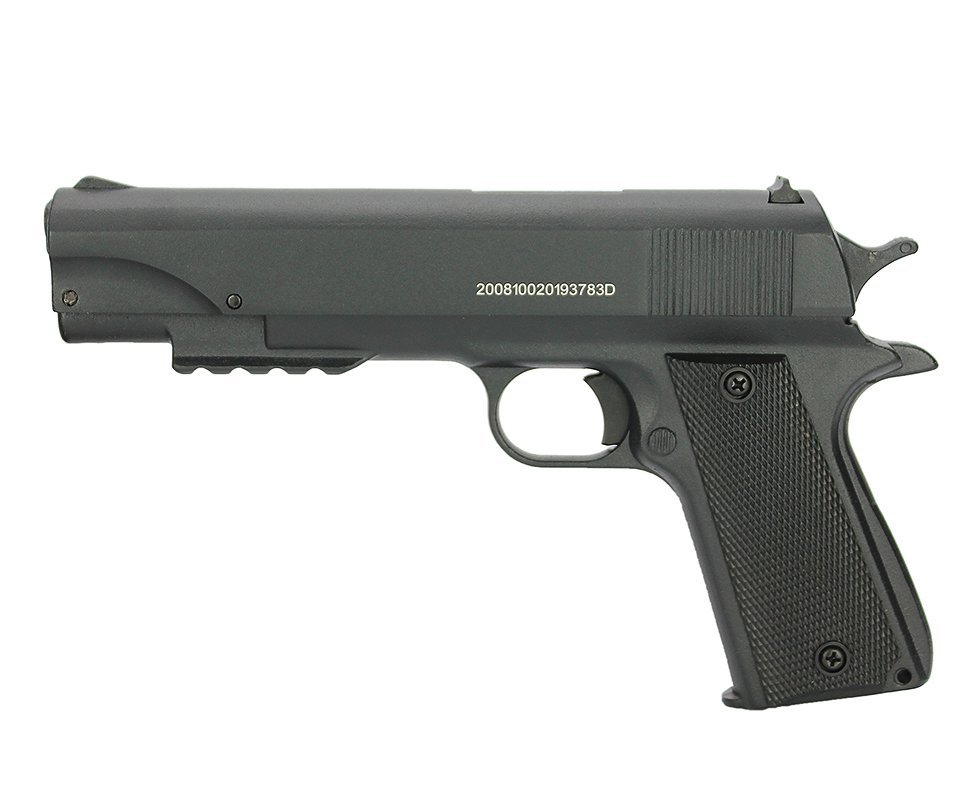 Pistola De Pressão Fox Black Multi Pump Cal 5,5mm  Qgk By Spa