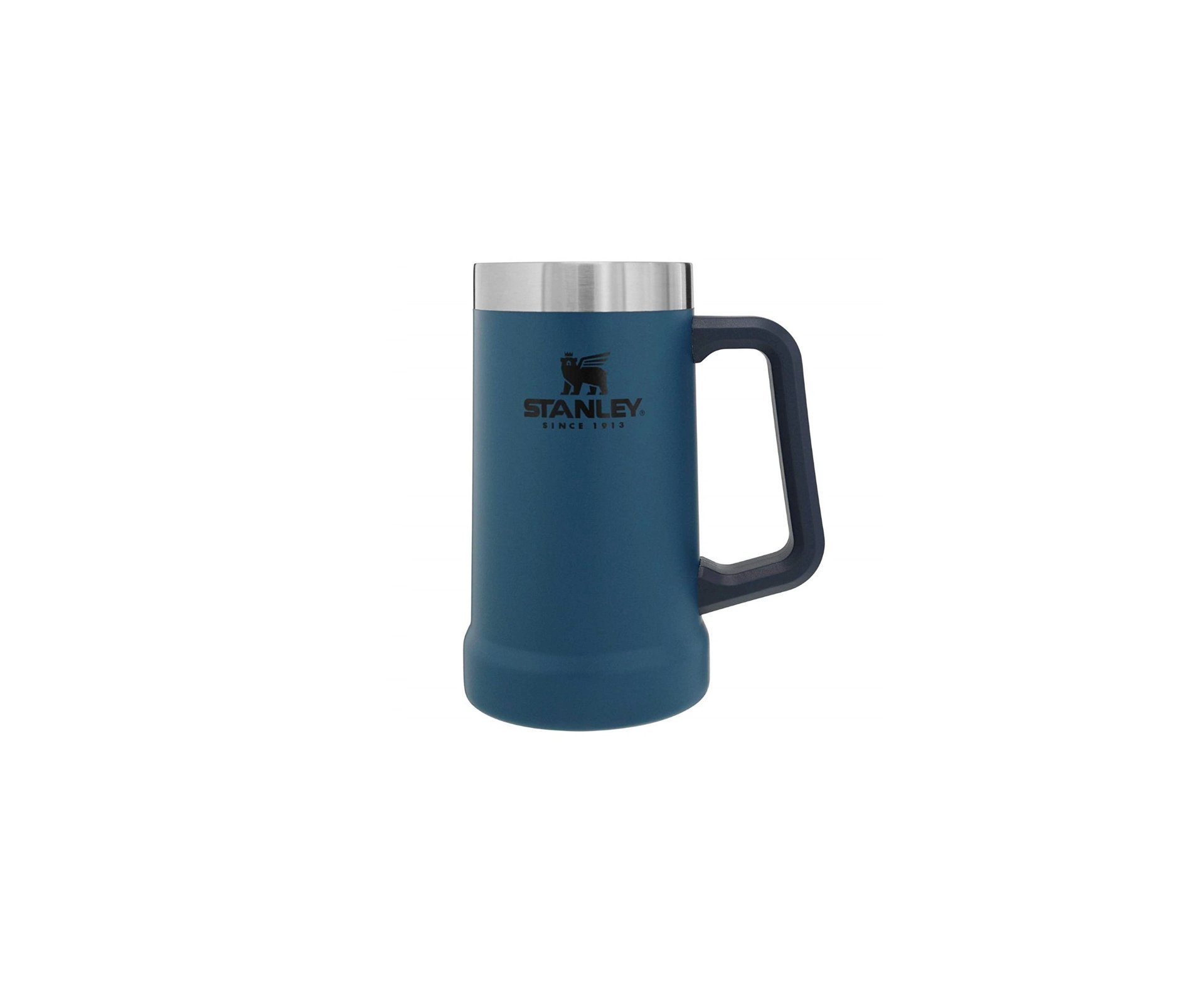 Caneca Térmica De Cerveja Stanley Classic 709 Ml Azul Abyss