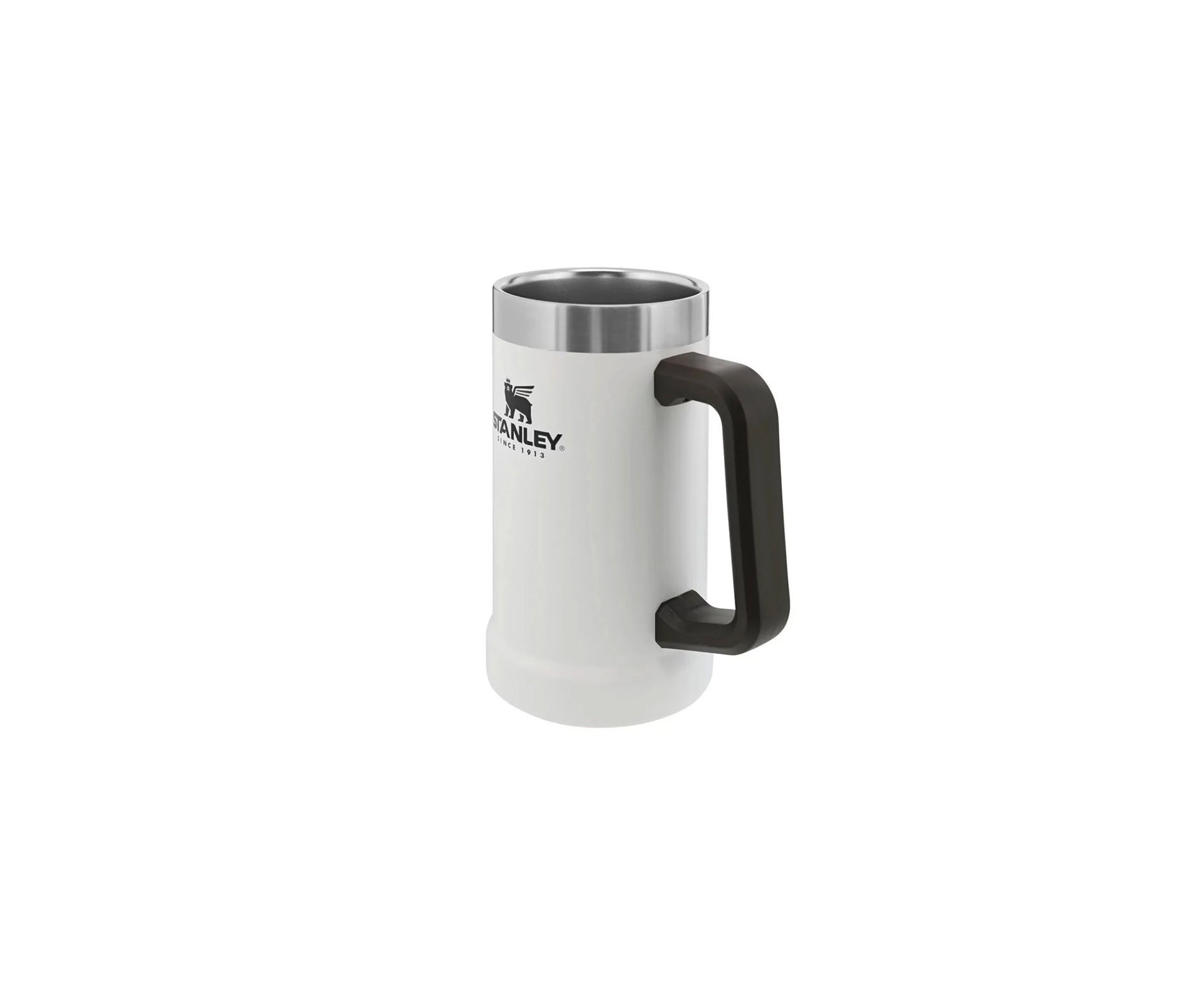 Caneca Térmica De Cerveja Stanley Classic 709 Ml Branco Polar