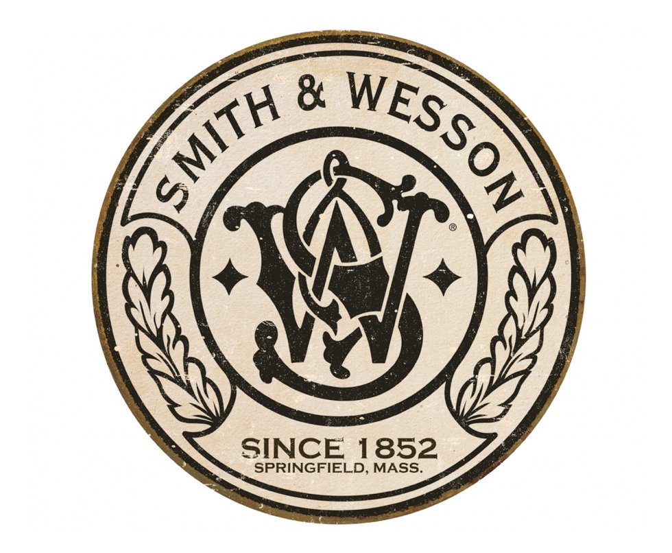 Placa Metálica Decorativa Smith & Wesson - Rossi