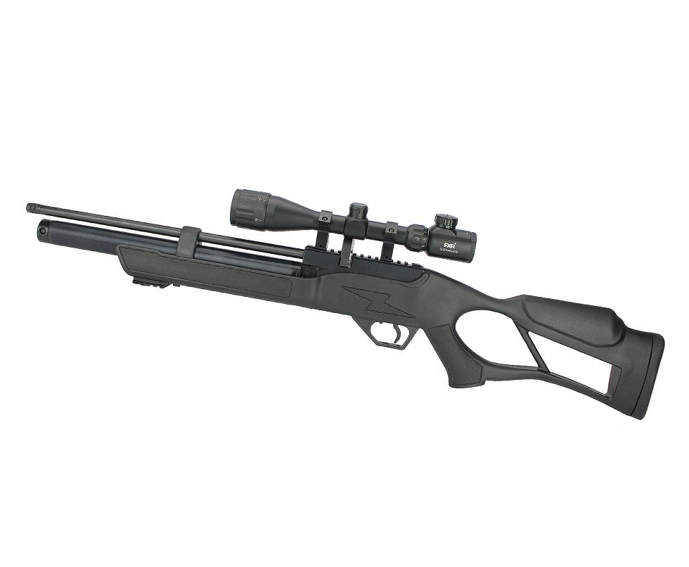 Carabina De Pressão Pcp Hatsan Flash Synt Calibre 6.35mm + Luneta 6-24x50