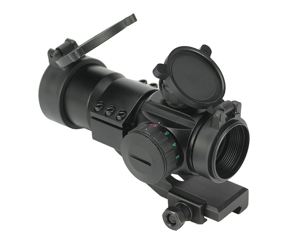 Red Dot 1x30 Trilho Elevado 22mm Reticulo Iluminado - Quick Shot