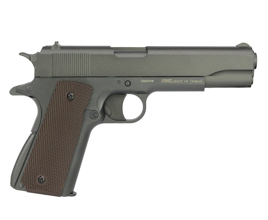 Pistola De Pressão Co2 M1911 Chumbinho 4,5mm 12 Tiros Kwc Rossi