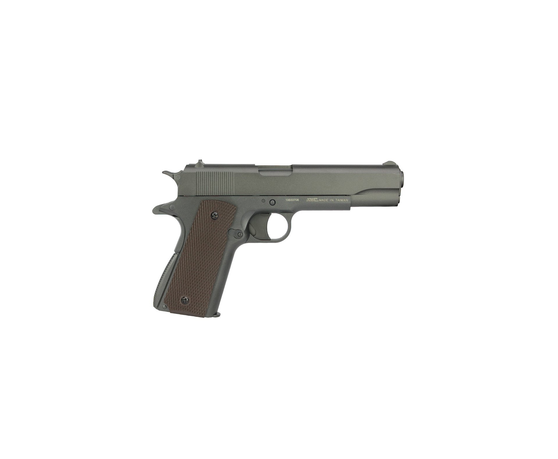 Pistola De Pressão Co2 M1911 Chumbinho 4,5mm 12 Tiros Kwc Rossi
