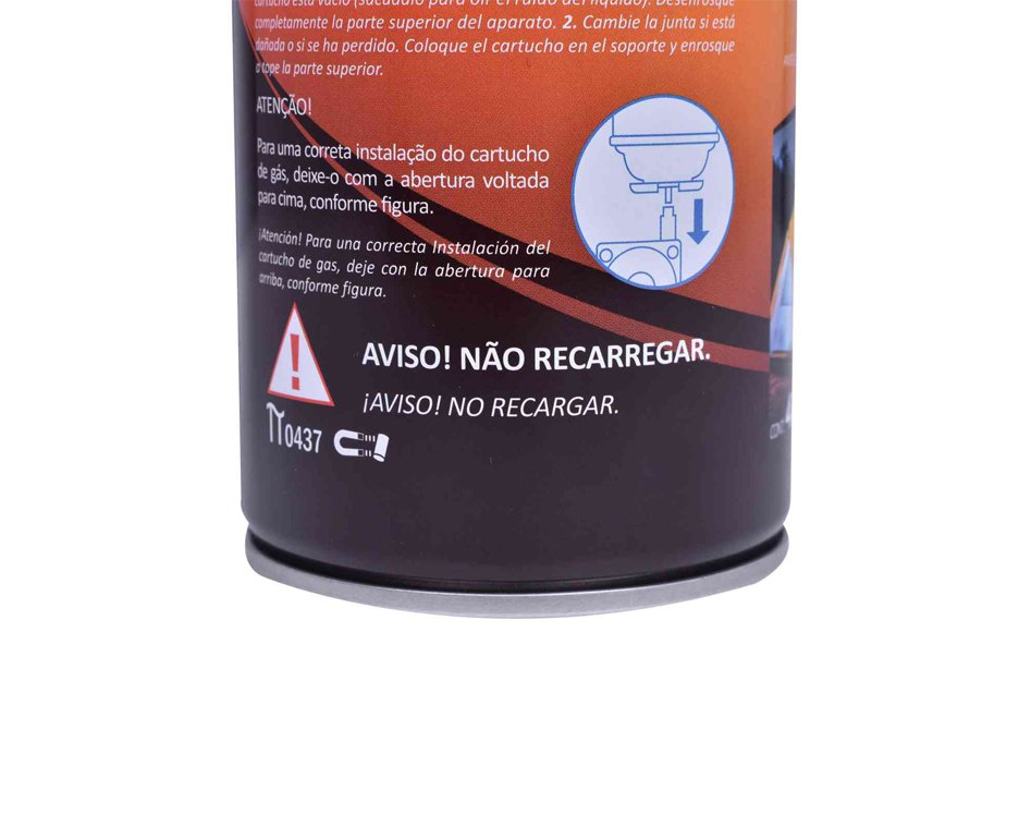 Refil Gas Para Fogareiro Campgas Com 4 Und - Kala