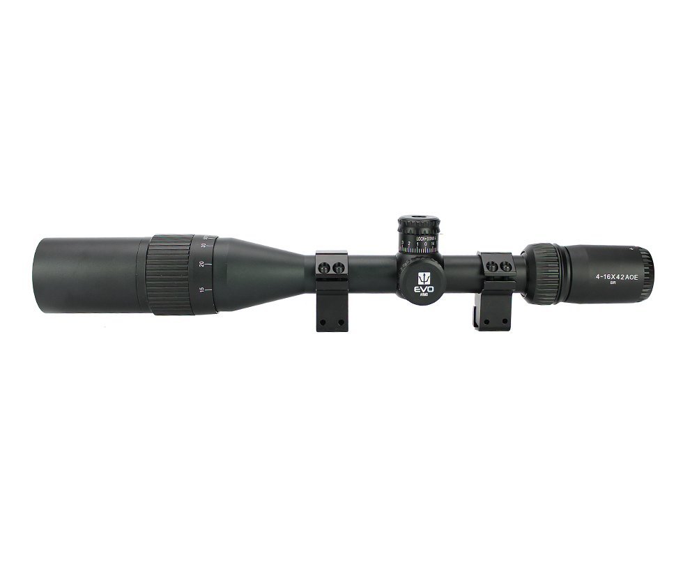 Luneta Evo 4-16x42 Aoe Mil Dot Com Ajuste Paralax - Sport-r Series