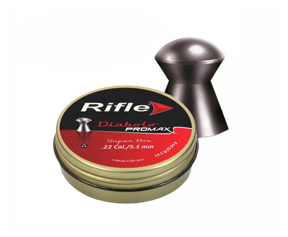 Chumbinho Rifle Diabolo Promax 5,5mm Com 125 Und