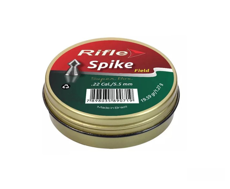 Chumbinho Rifle Spike Field 5,5mm - 125 Un