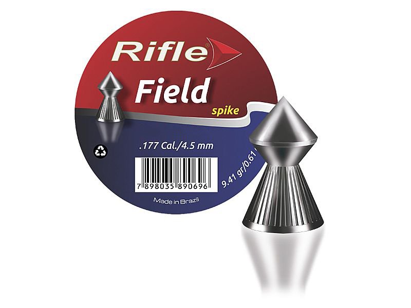 Chumbinho Rifle Field Spike 4,5mm - 250 Un