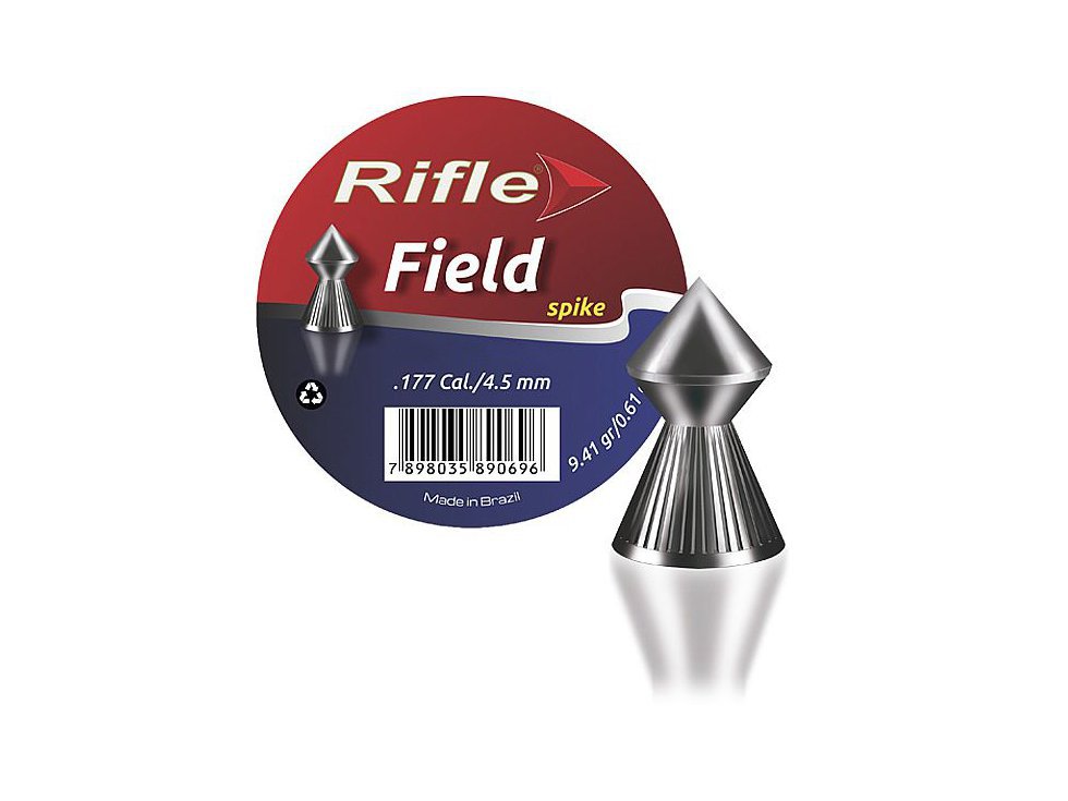 Chumbinho Rifle Field Spike 4,5mm - 250 Un