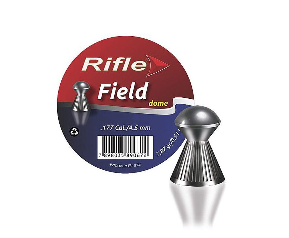 Chumbinho Rifle Field  Dome 4,5mm - 250 Un