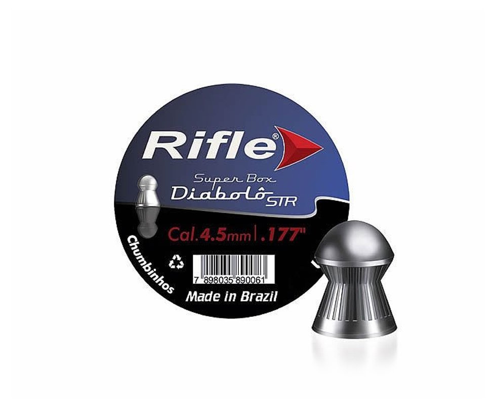 Chumbinho Rifle Diabolô Str 4,5mm - 250 Uni.