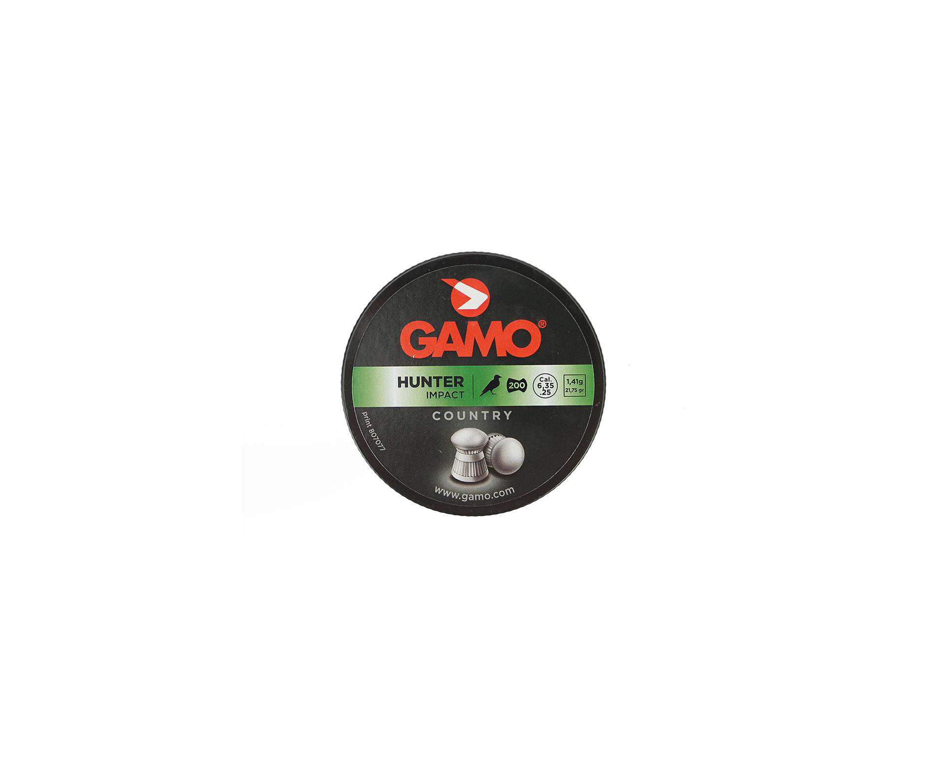 Chumbinho Gamo Hunter Impact Cal 6.35mm Big Bore Com 200unid