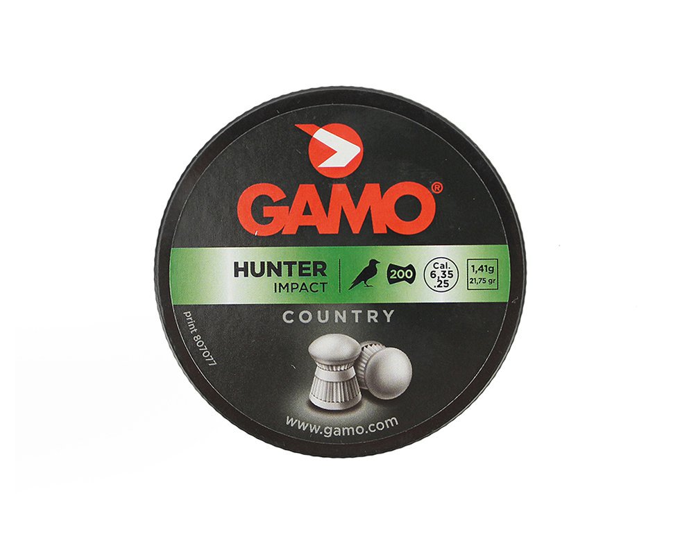 Chumbinho Gamo Hunter Impact Cal 6.35mm Big Bore Com 200unid