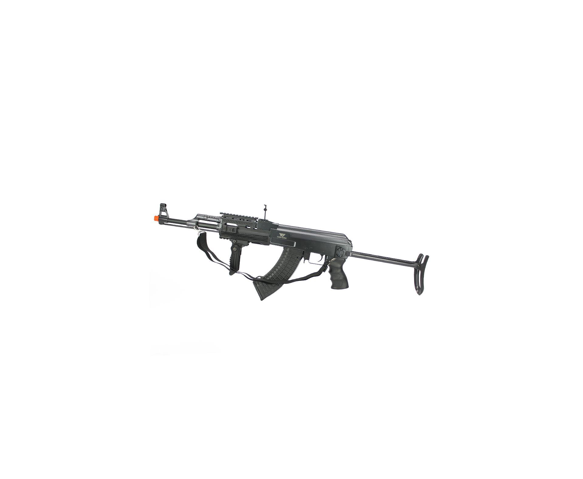 Rifle De Airsoft Ak47 Tactical Jing Gong A47-0513mg Aeg Cal 6.0mm