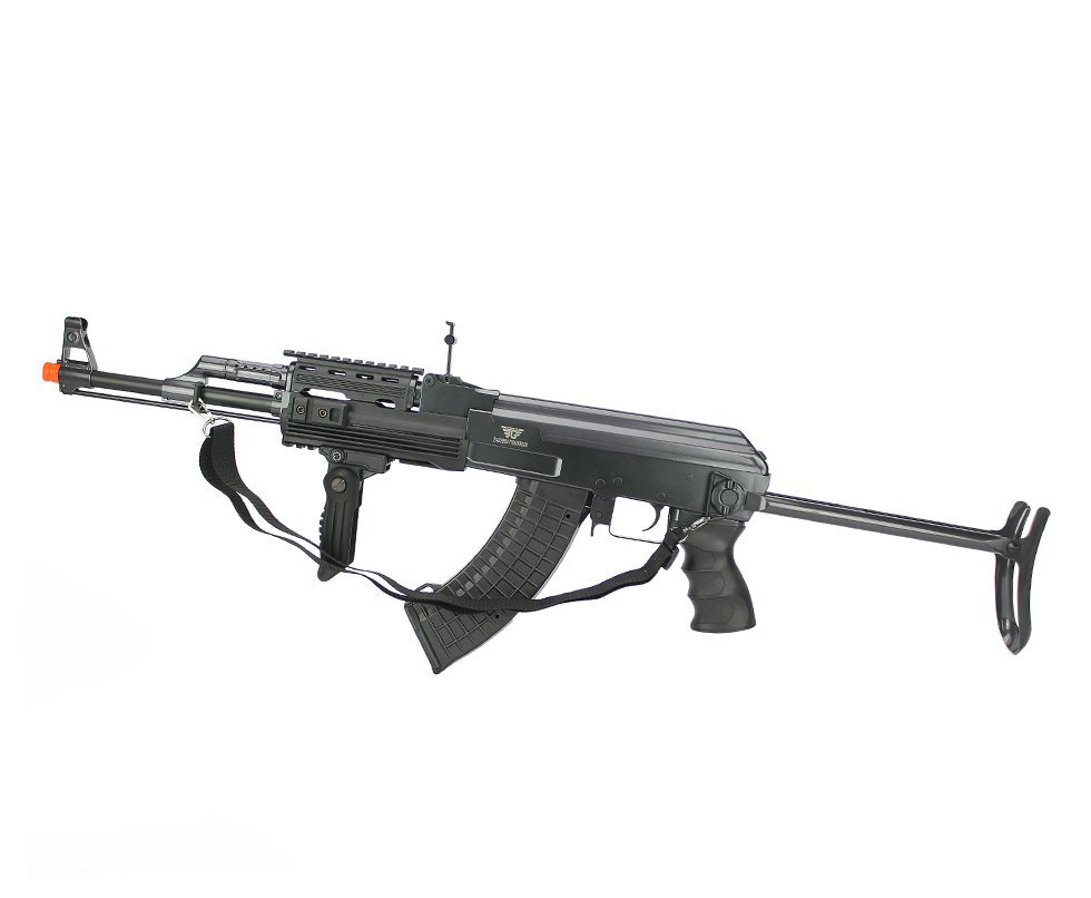 Rifle De Airsoft Ak47 Tactical Jing Gong A47-0513mg Aeg Cal 6.0mm