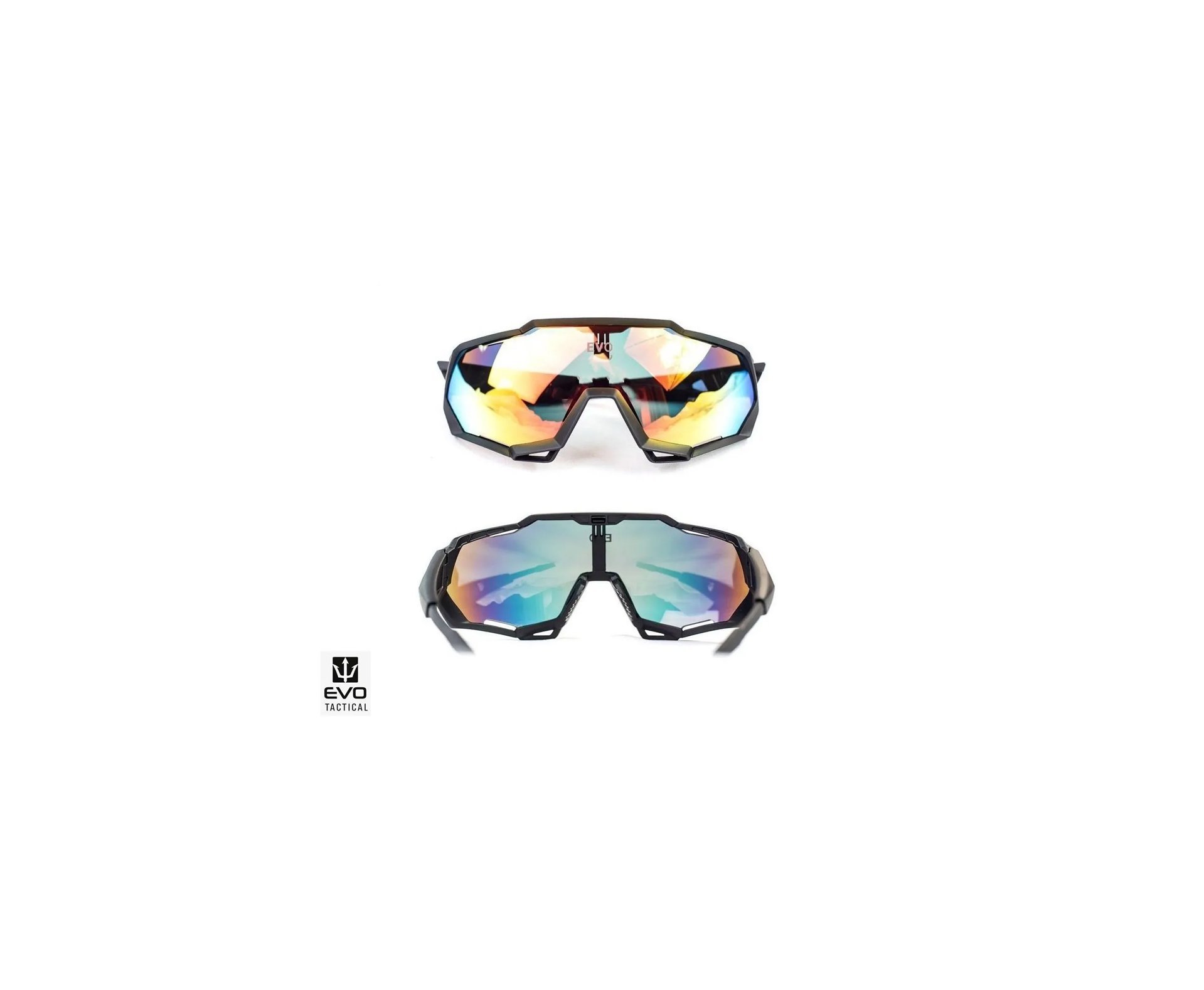 óculos De Proteção Tático Hexa Preto Evo - G111bk