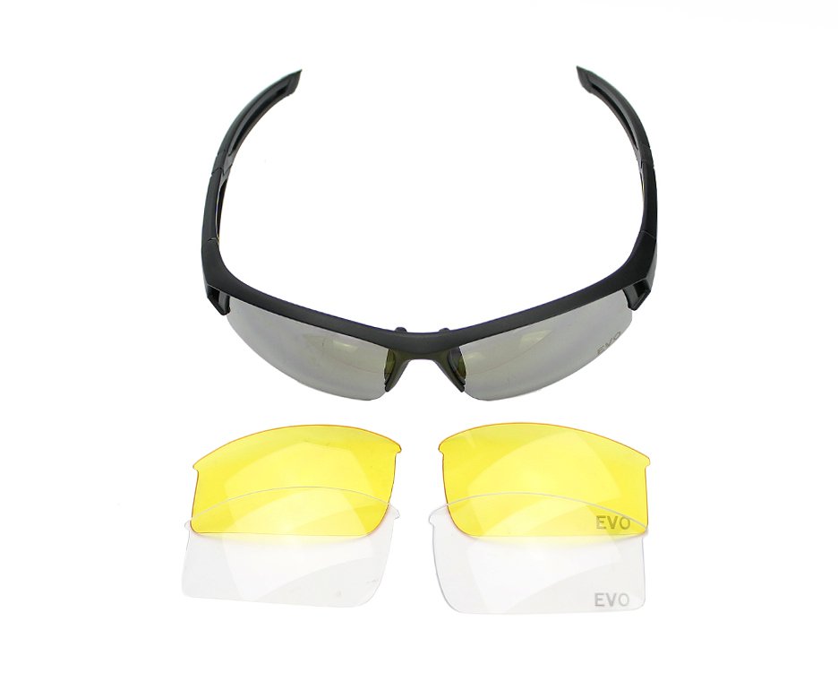 óculos De Proteção Tático Osprey Preto Evo - G030bk