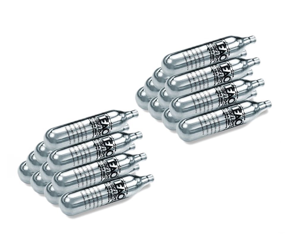 Kit Com 20 Cápsulas Co2 12g Leão Para Pistola