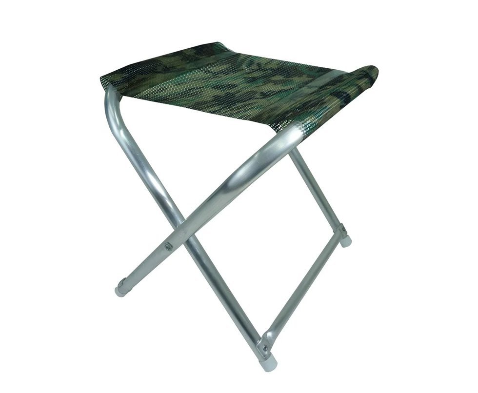 Banqueta Zaka De Alumínio Camuflada - Pesca E Camping