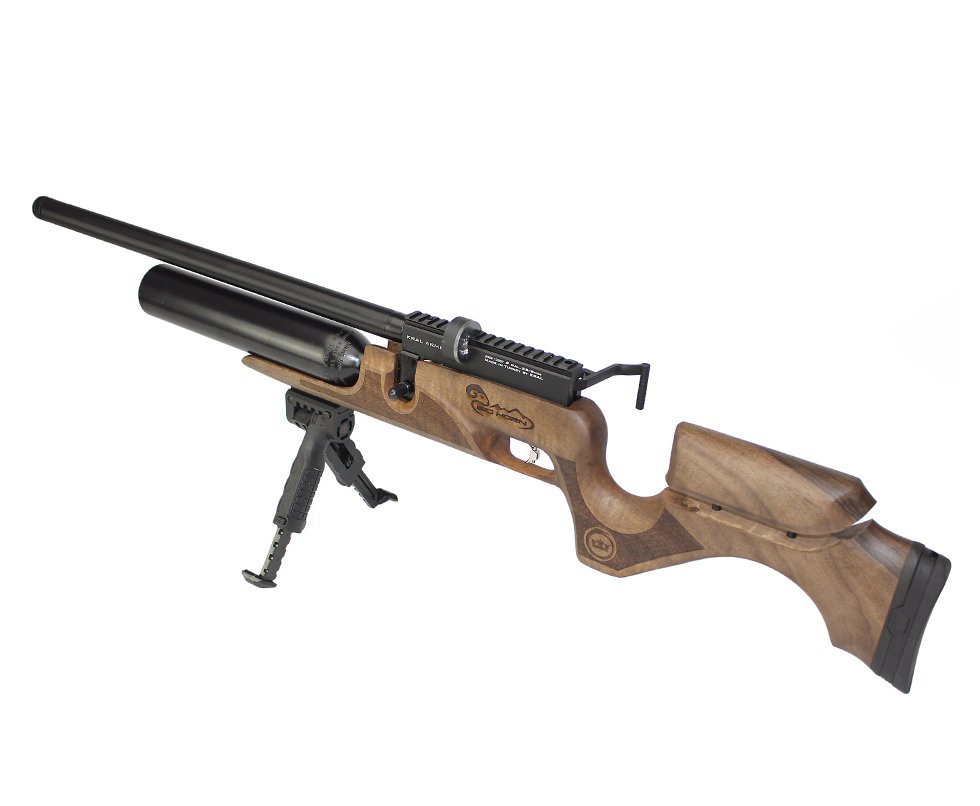 Carabina De Pressão Pcp Puncher Bighorn 10 Tiros 6.35mm Kral Arms