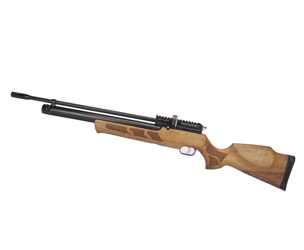 Carabina De Pressão Pcp Puncher W Madeira 12 Tiros 5.5mm Kral Arms