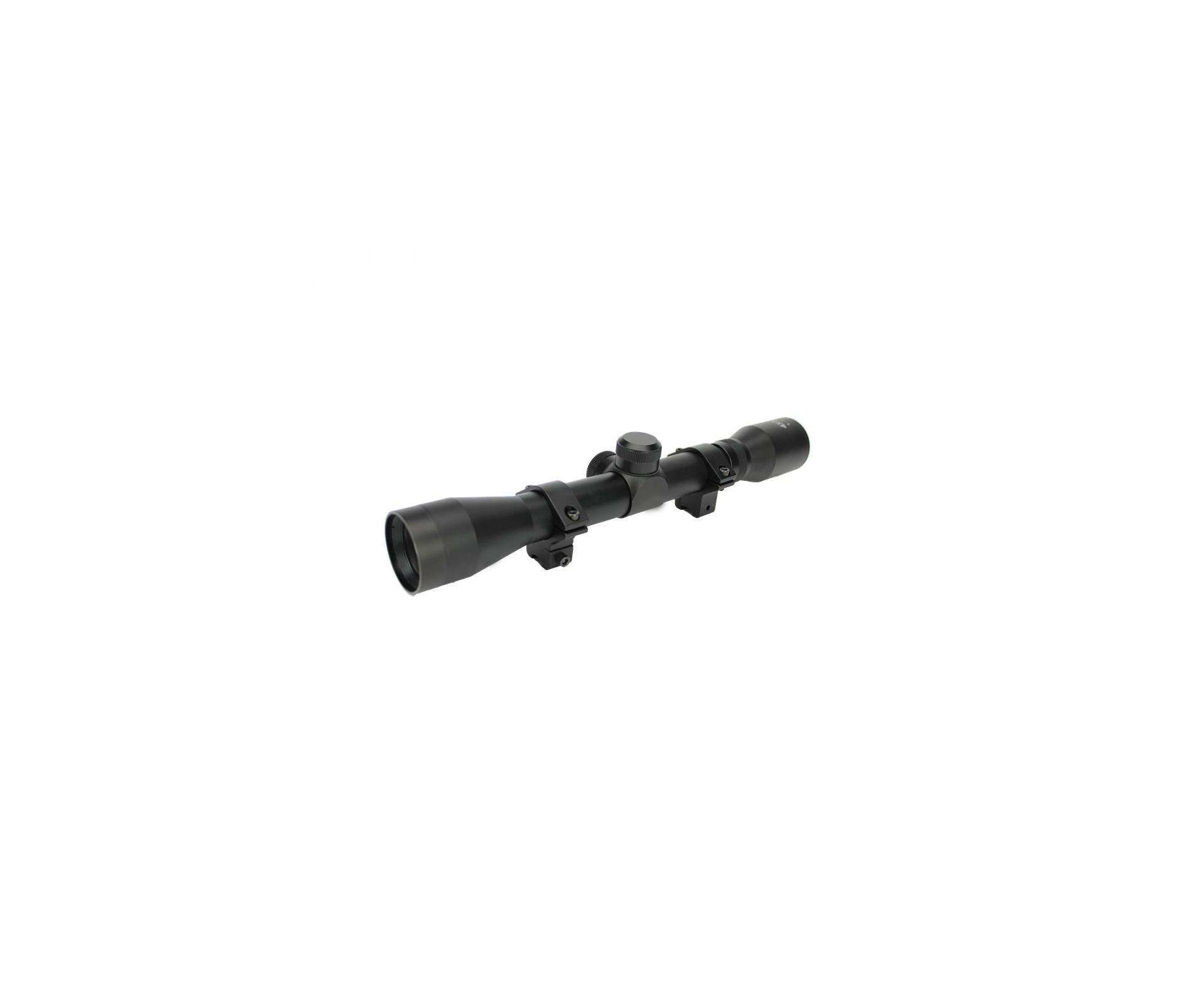 Luneta Alumino 4x32 Com Suporte Mount Para Trilho 11mm - Mdc