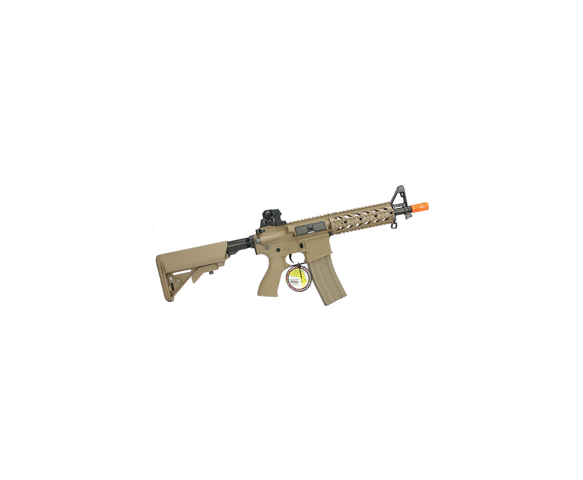 Rifle de Airsoft M4 CM16 Raider Curto Mod Dst AEG Cal 6,0mm G&g