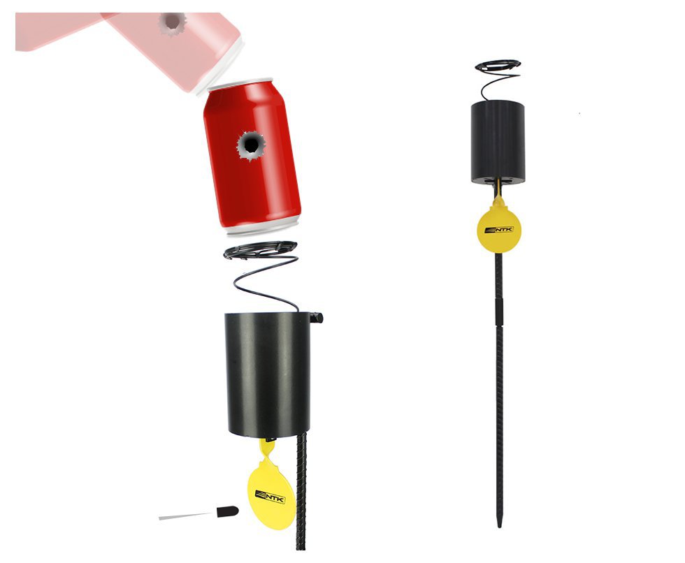 Alvo Interativo De Molas Rocket Ntk Tático De Aço