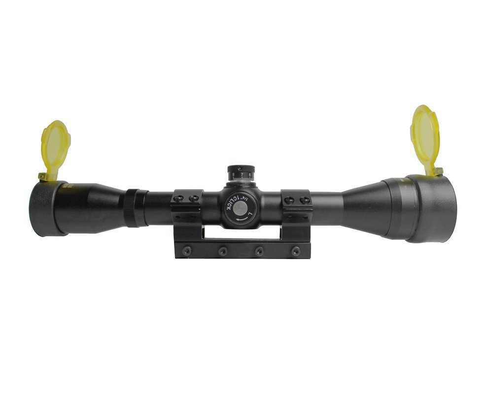 Luneta Rossi 4x32 Gold Crown - Com Mil Dot E Paralax - Rossi