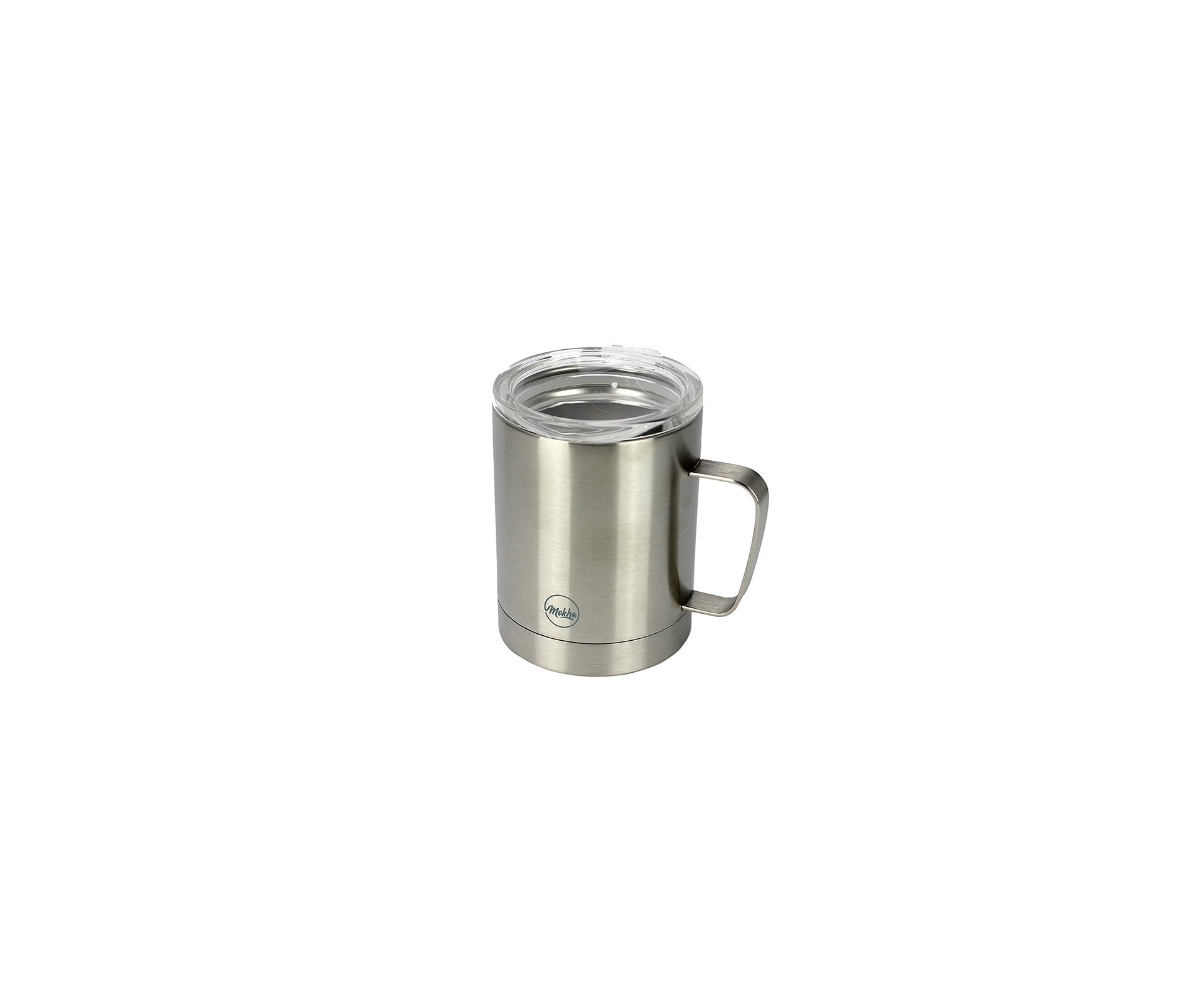 Caneca Térmica Mugy Inox 300ml Silver Cerveja Chopp Café - Mokha