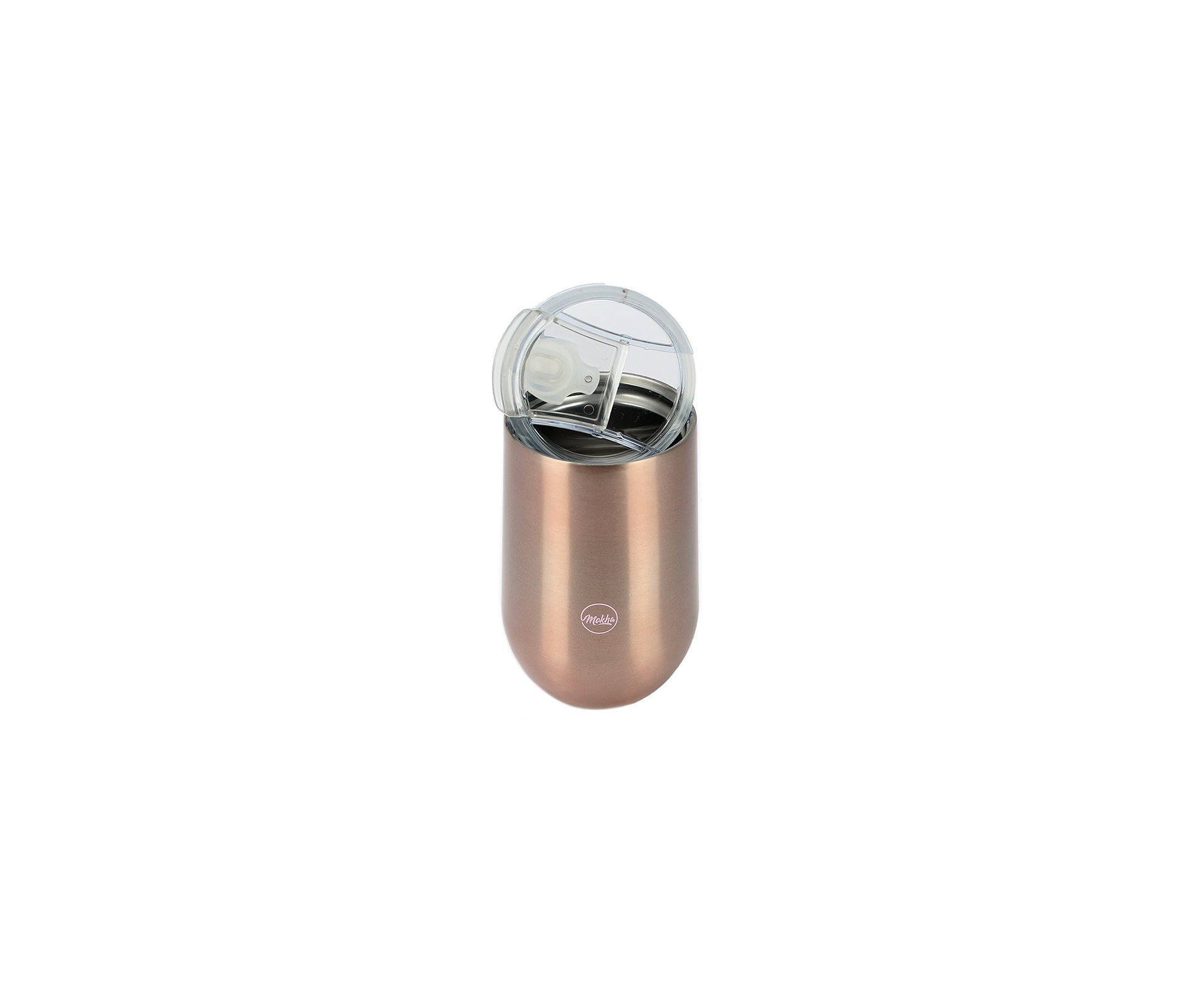 Copo Térmico Belli Inox 450ml Cerveja Chopp Drink Rose Gold - Mokha