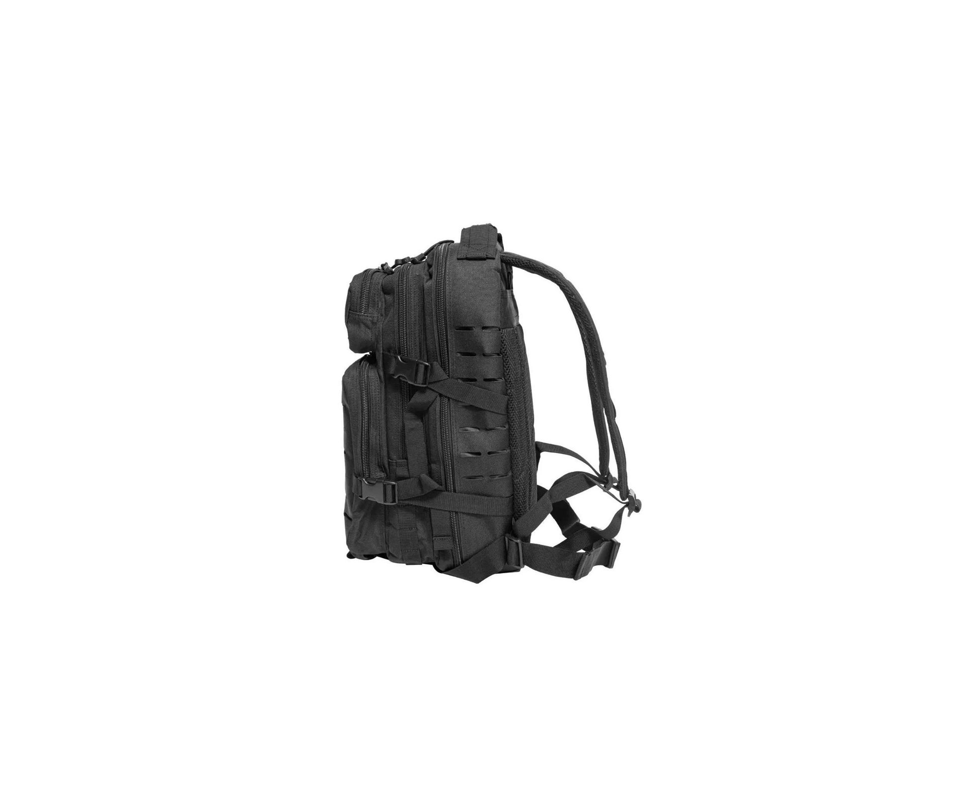 Mochila Tatica Evo Tactical Us Assault Laser Cut Backpack - Black