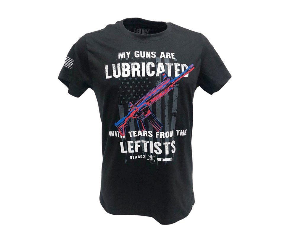 Camiseta Masculina Beardz Rifle Ar-15 Ts-35 - P