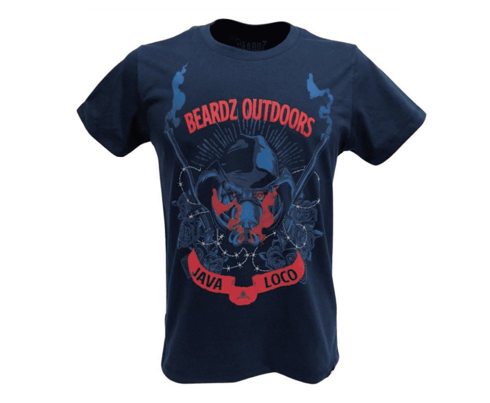 Camiseta Masculina Beardz Javali Javaloco Ts28 - P