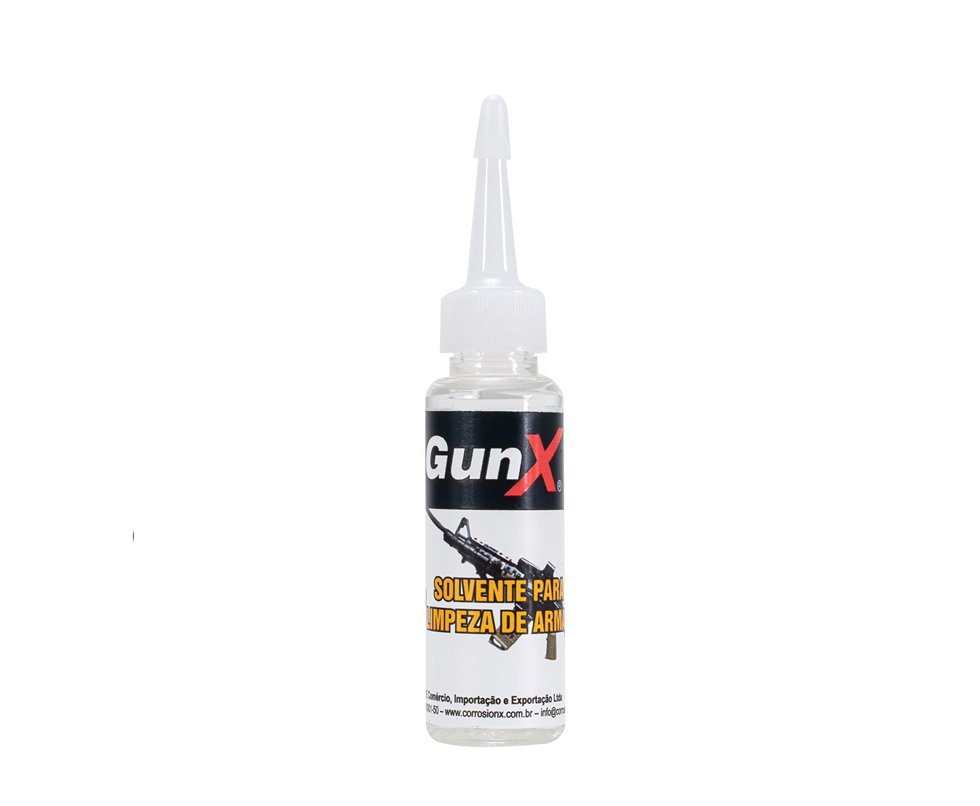 Fluído Solvente Para Limpeza De Armas Gunx Corrosionx 30ml