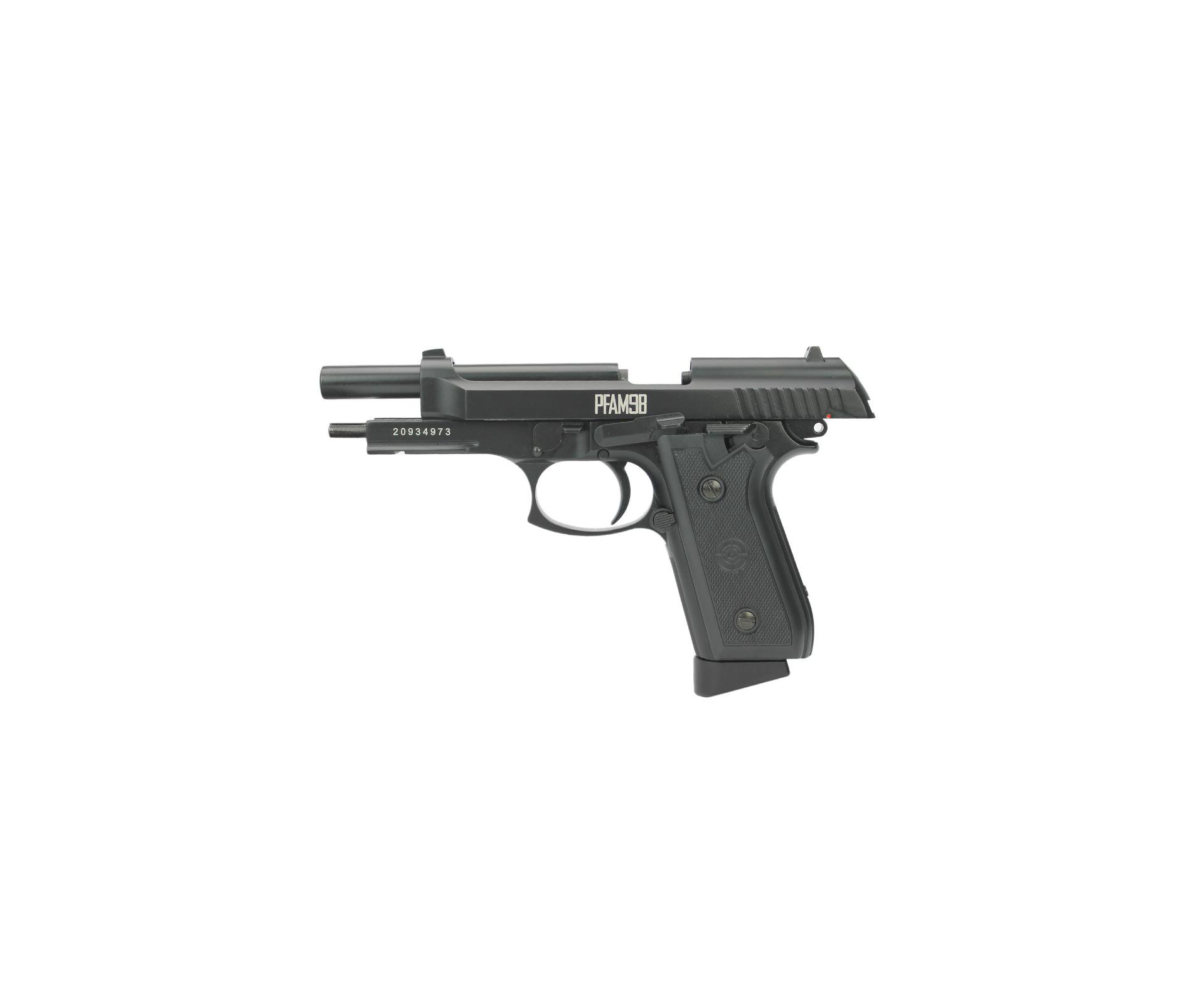 Pistola Pressão CO2 PT92 PFAM9B Full Metal Semi / Full Auto 4.5mm - Crosman