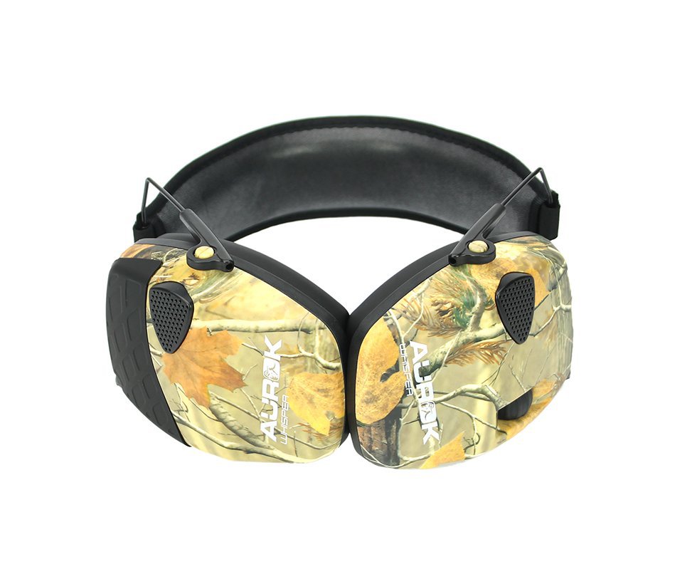 Abafador Eletrônico Para Tiro Esportivo Aurok Whisper Camuflado
